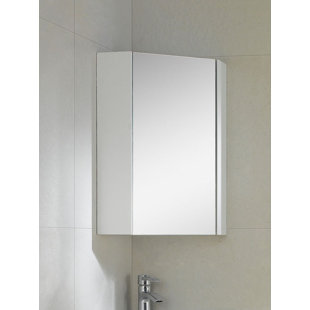 Small Corner Medicine Cabinet Wayfair Milan 14 X 23 5 Corner Mount Medicine Cabinet