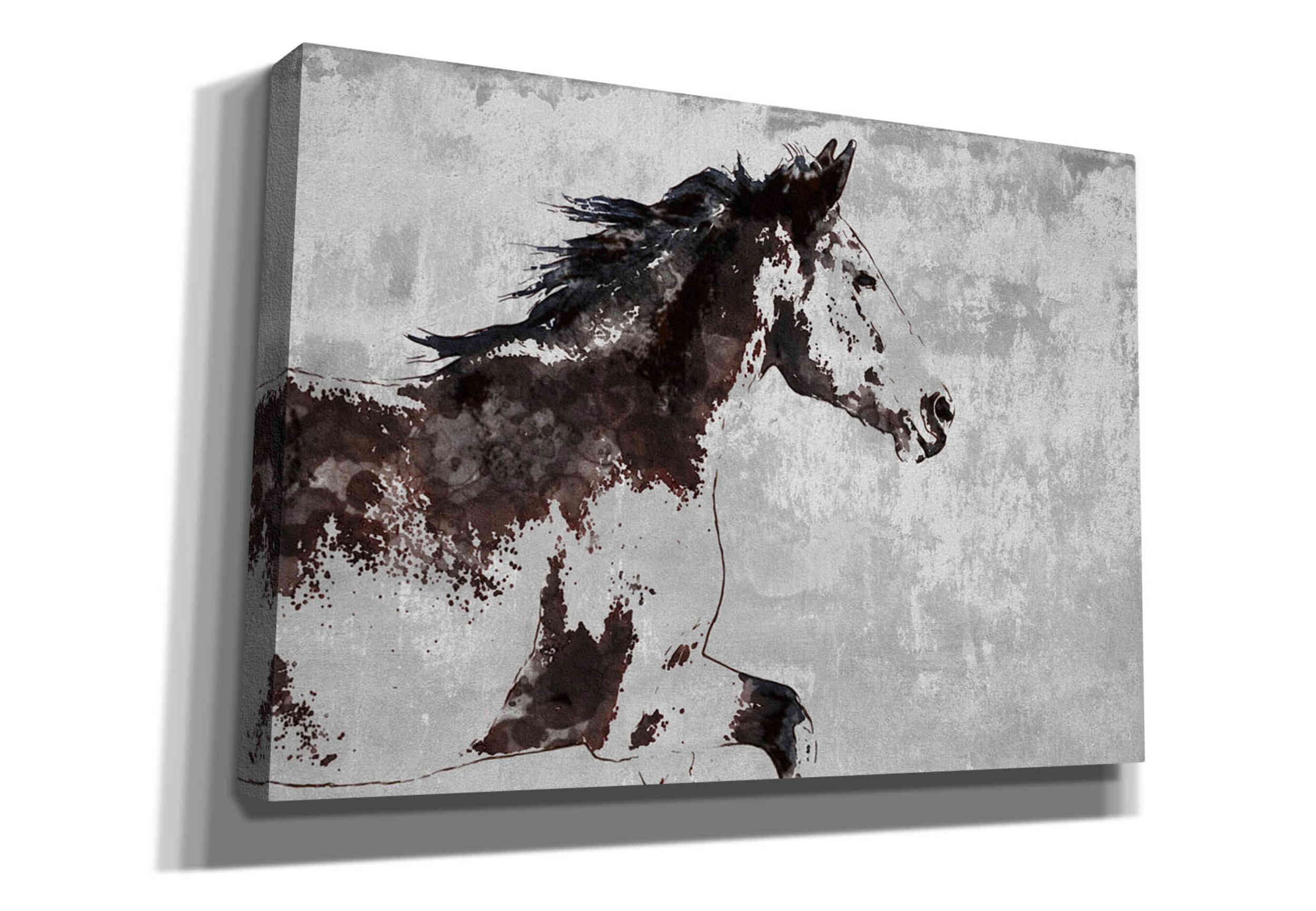 Foundry Select Horse Race by Irena Orlov - Wrapped Canvas Graphic Art ...