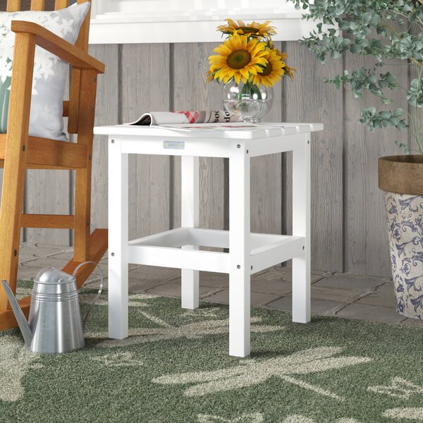 White Plastic Outdoor Table Wayfair