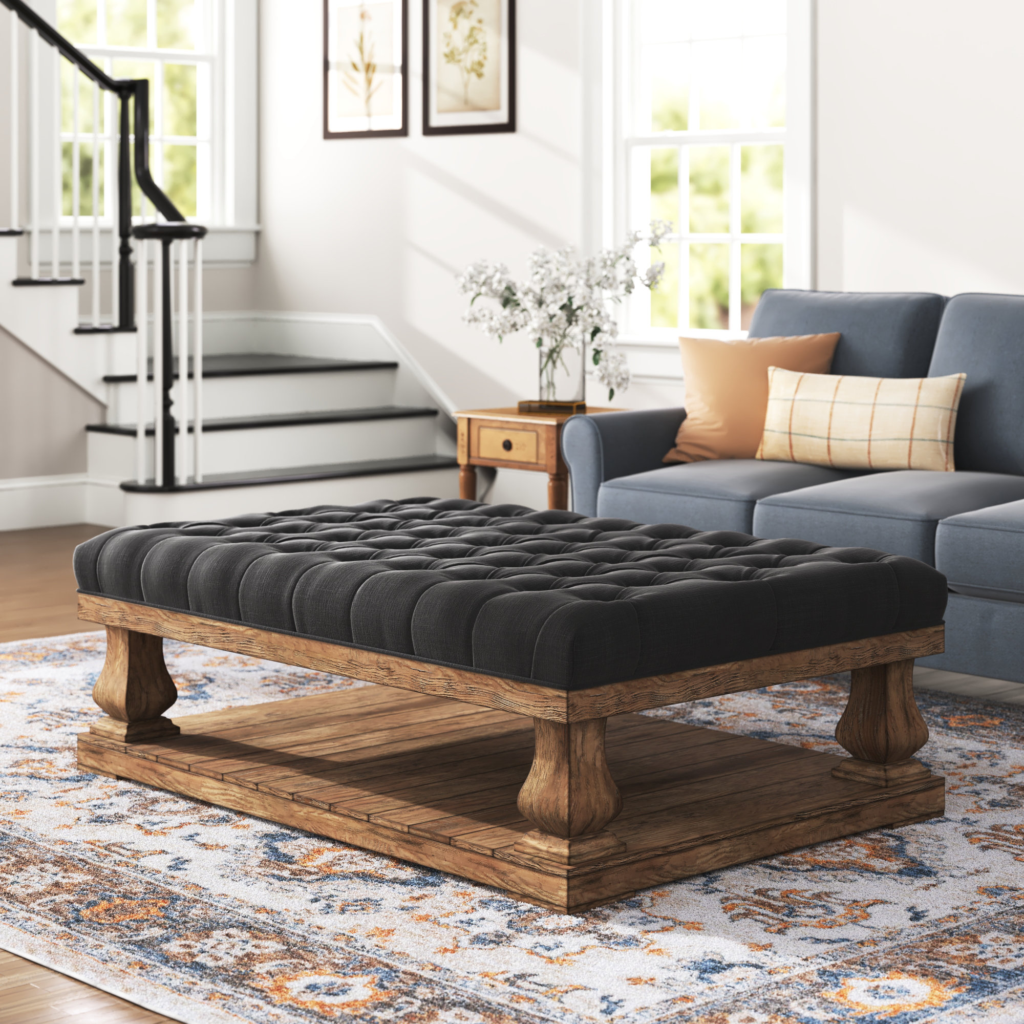 wayfair oversized coffee table