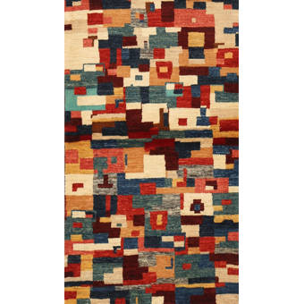 East Urban Home Boise Idaho Poly Chenille Orange Area Rug Wayfair