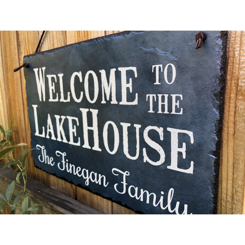 Sassysquirrelink Welcome To The Lake House Wall Decor Reviews