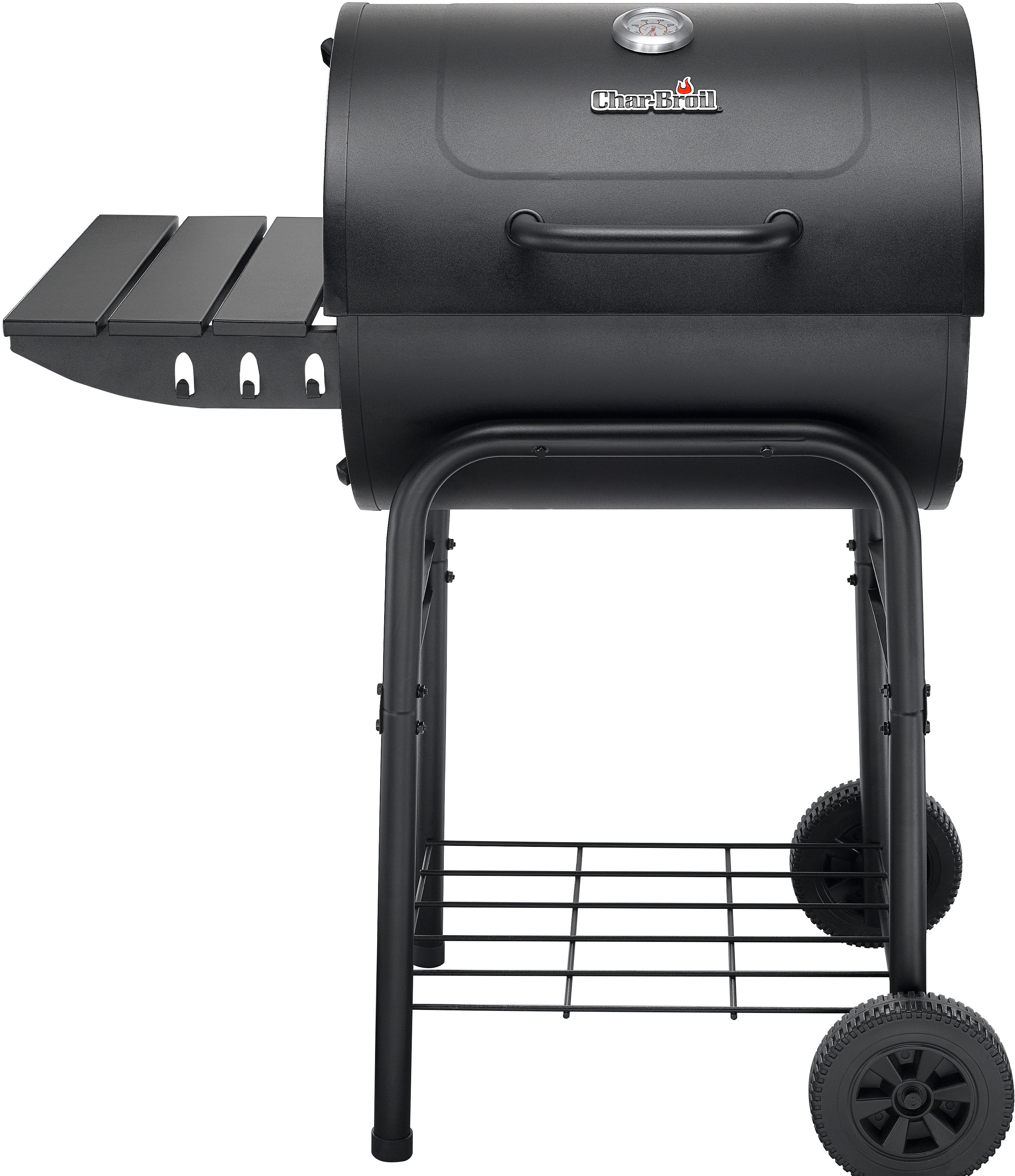 Charbroil 24 American Gourmet 625 Series Barrel Charcoal Grill With Charbroil 24 American Gourmet 625 Series Barrel Charcoal Grill With Side Shelf Reviews Wayfair