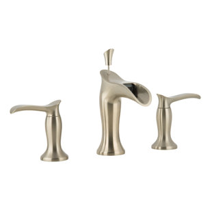 Vintage Nickel Bathroom Faucet Wayfair Eleganzia Widespread Bathroom Faucet