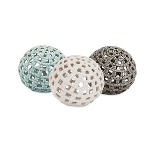 View Outer Banks 3 Piece Sphere Sculpture Set