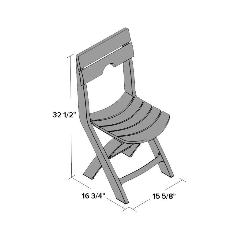 Andover Mills Savannah Folding Patio Dining Chair Reviews Wayfair