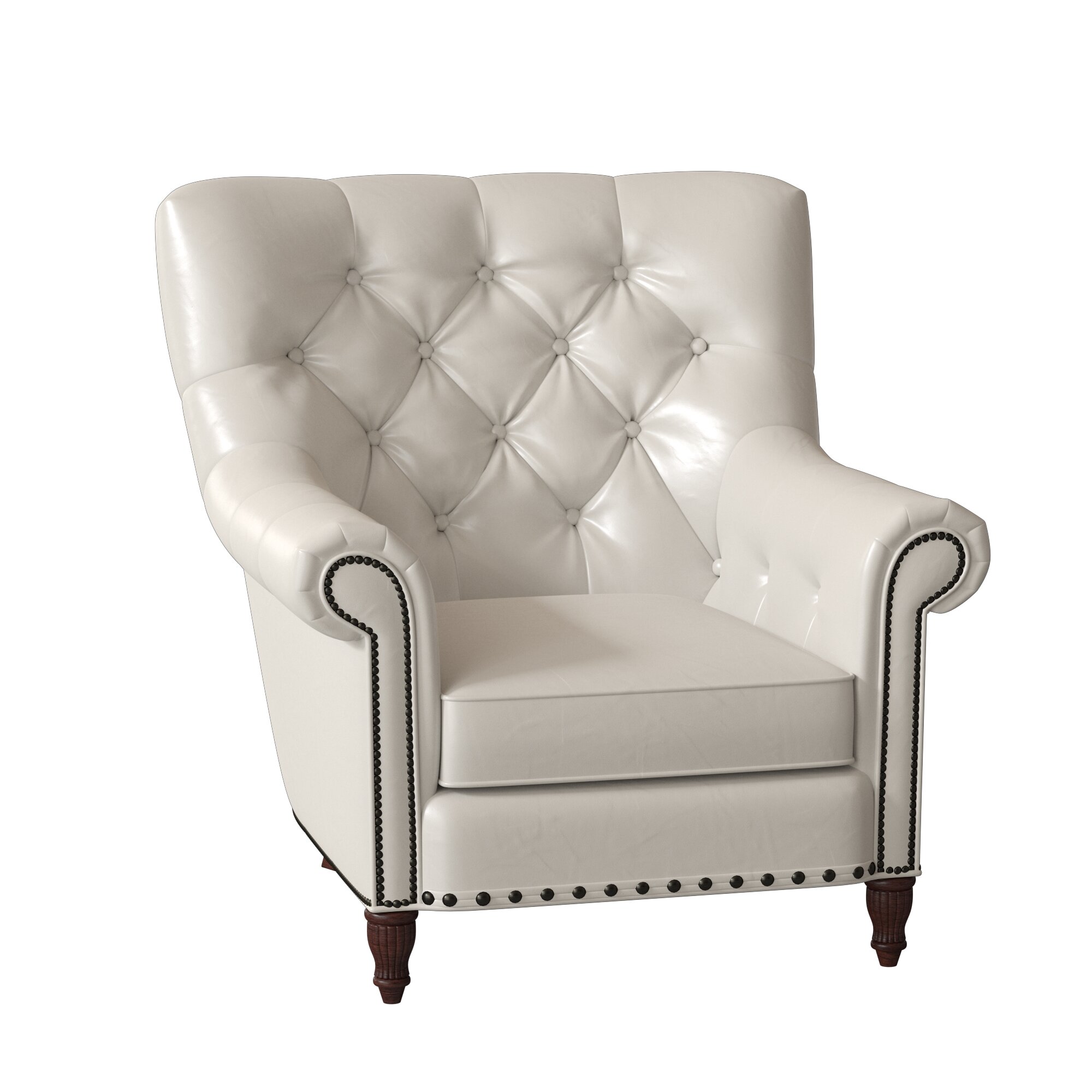 kirby 355" w tufted armchair