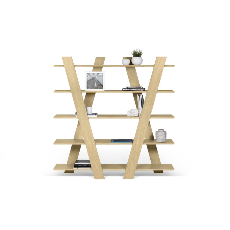 Brayden Studio Ashmore Etagere Bookcase Wayfair