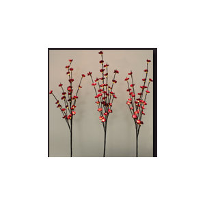 Plum Tree Branches with 96 Lights and AC Adaptor