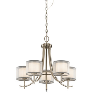 Antique Pewter Chandelier Wayfair Taasi Chandelier In Antique Pewter