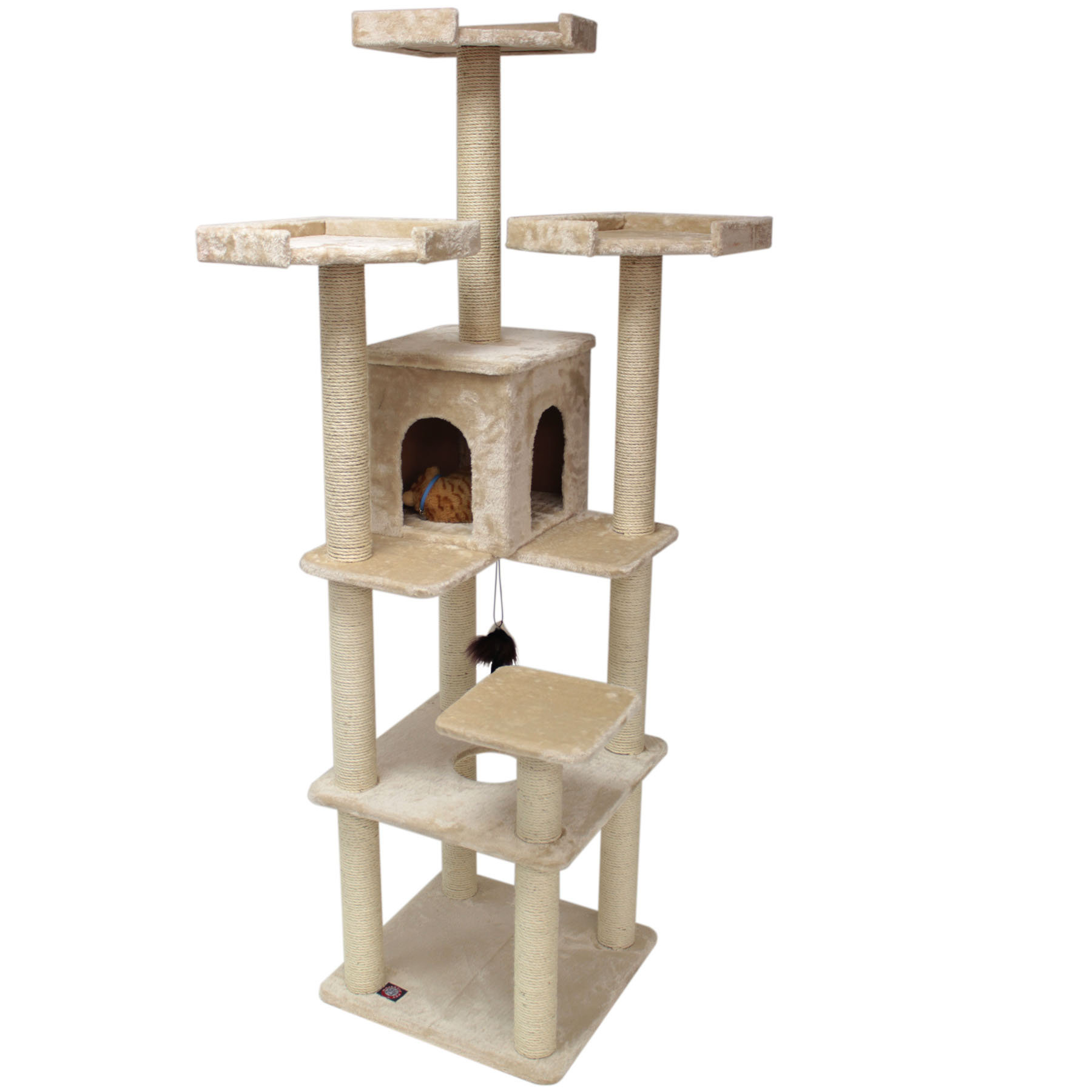 recarpeting cat tree