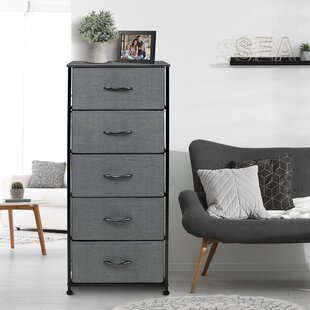 Single Canvas Effect Wardrobe With Drawers Material Guest Room Storage Fabric 