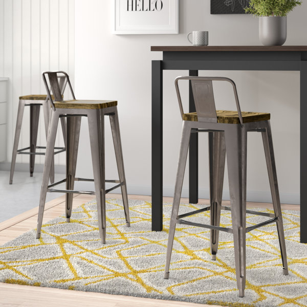 Barn Wood Bar Stools Wayfair