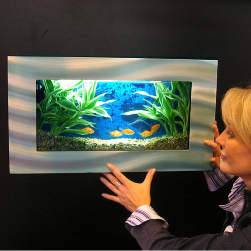 Vandue Corporation Aussie 2 5 Gallon Wall Mounted Aquarium Tank Vandue Corporation Aussie 2 5 Gallon Wall Mounted Aquarium Tank Wayfair
