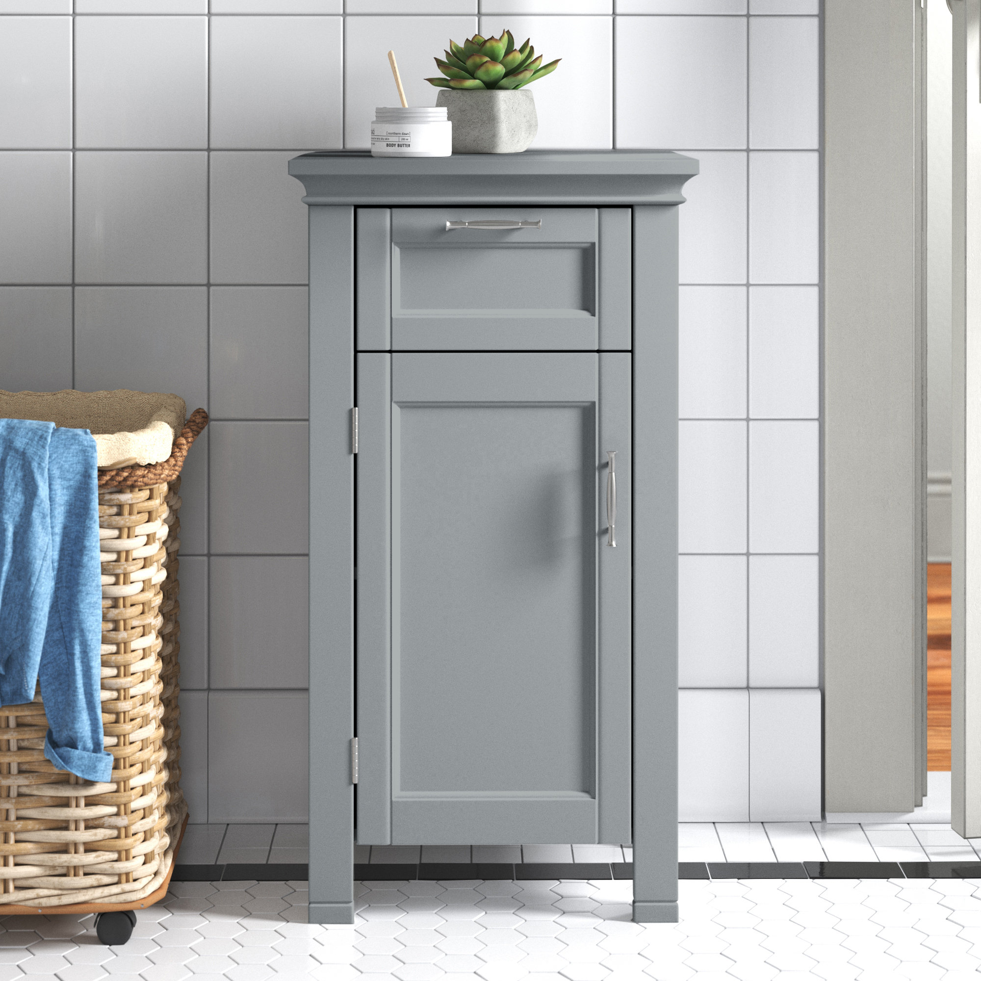 Bathroom Floor Cabinet Grey – Flooring Ideas