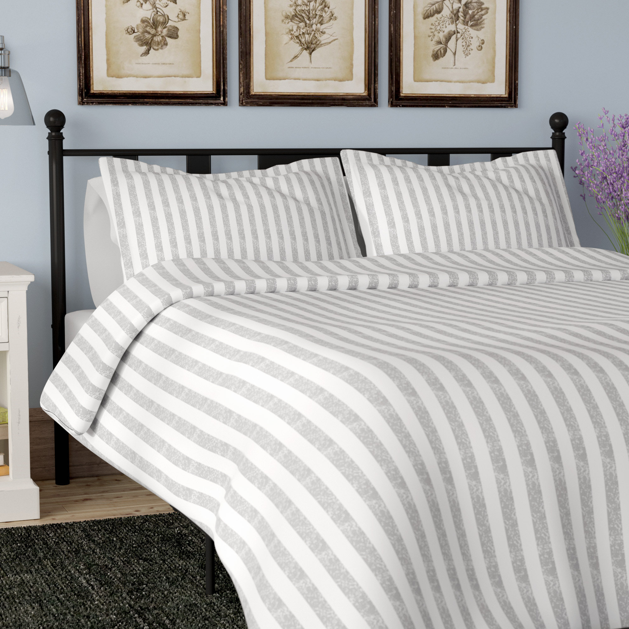 Laurel Foundry Modern Farmhouse Kiril Duvet Cover Set Reviews