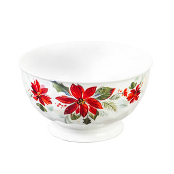 The Holiday Aisle Very Merry Dip Bowl And Spoon Set Wayfair