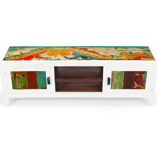 Channel Surf TV Stand for TVs up to 60 by EcoChic Lifestyles
