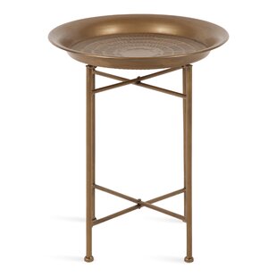 Moroccan Brass Tray Table Wayfair