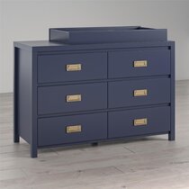 navy dresser nursery