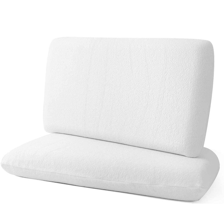 flat memory foam pillow