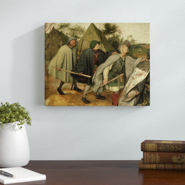 East Urban Home Leinwandbild Detail aus Der Blindensturz ...