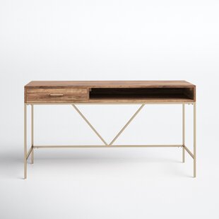 farah solid wood desk