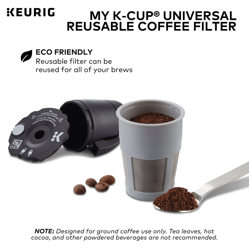 Keurig My K Cup Reusable Ground Coffee Filter Original Single Stream Design Reviews Wayfair