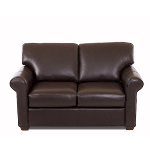 Go to store & view more images Wayfair Custom Upholstery? Rachel Leather Loveseat