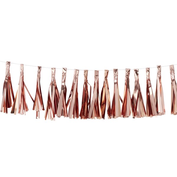 plastic tassel garland