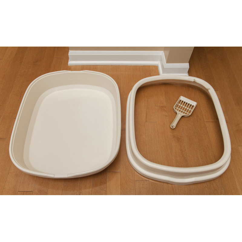 iris open top litter box