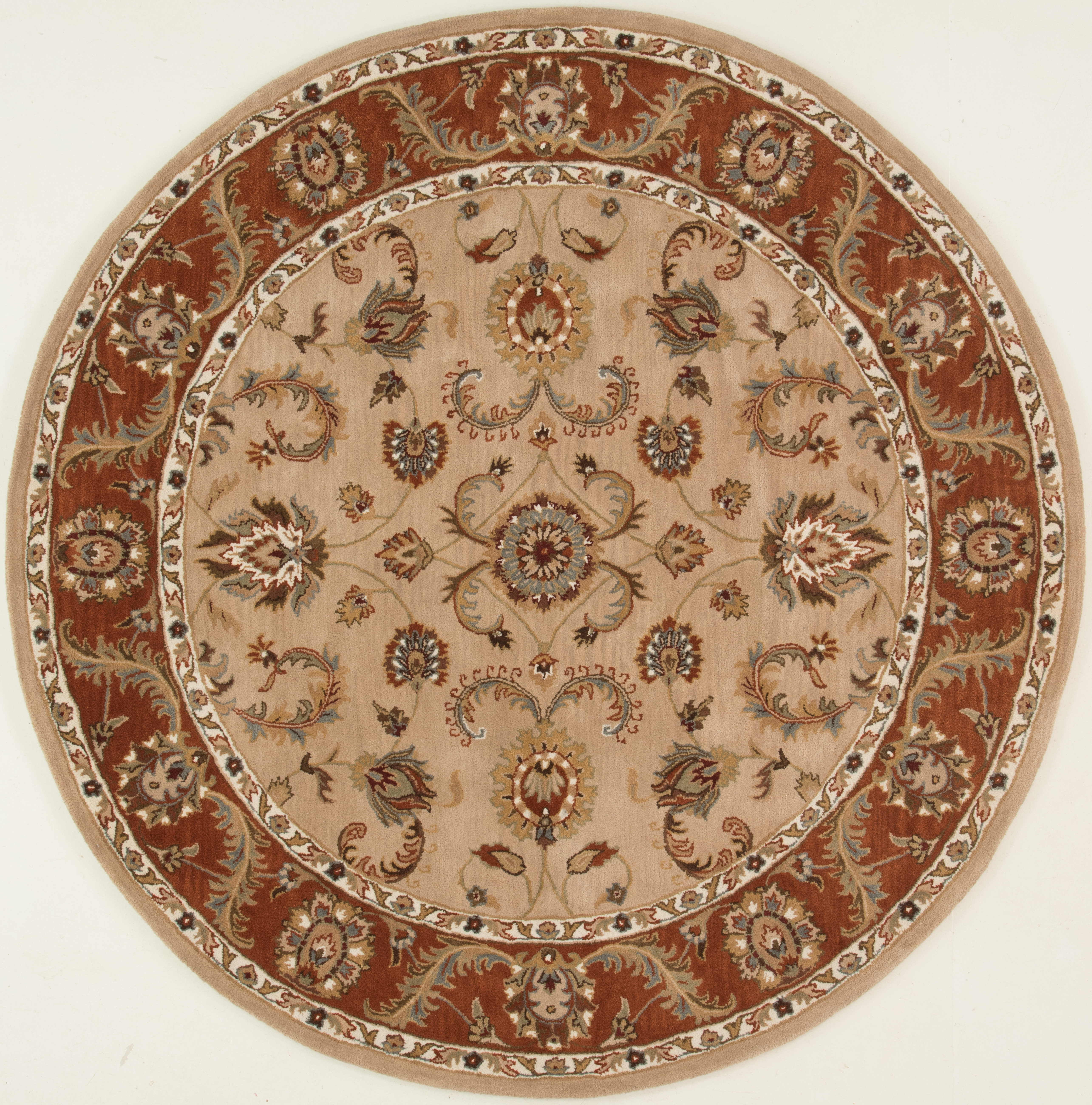 Astoria Grand Taylorsville Oriental Handmade Tufted Wool Beige Area Rug Wayfair