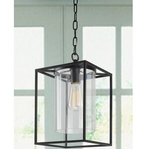 La Pedriza Glass 1-Light LED Foyer Pendant