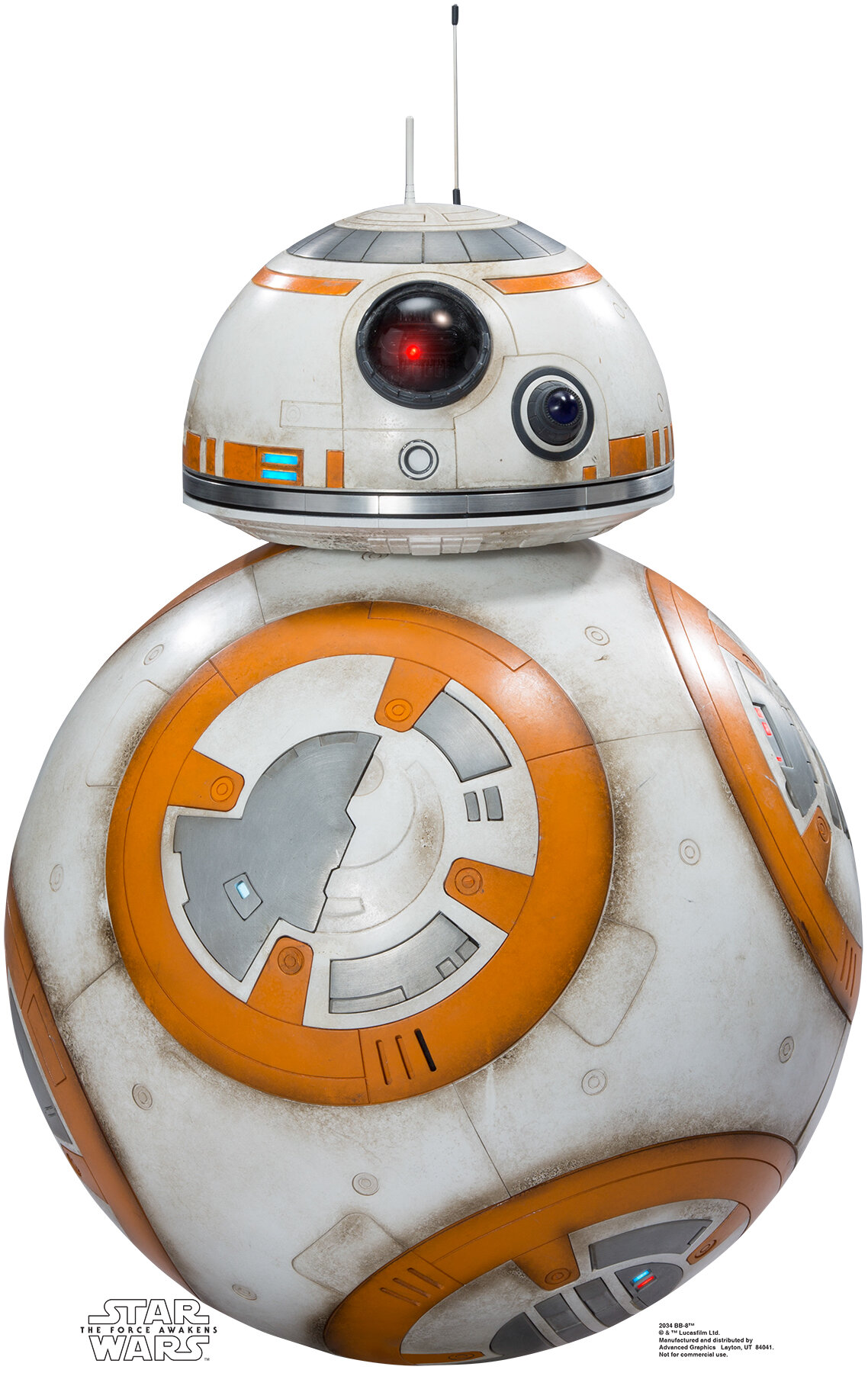 Official Star Wars The force Awakens 20inch 50cm Plush BB8 