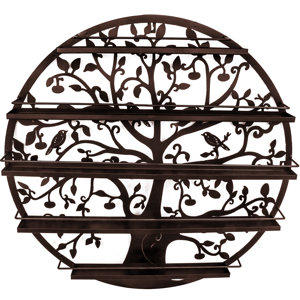 Buy 5 Tier Wall Mount Tree Nail Polish Cosmetic Organizer!