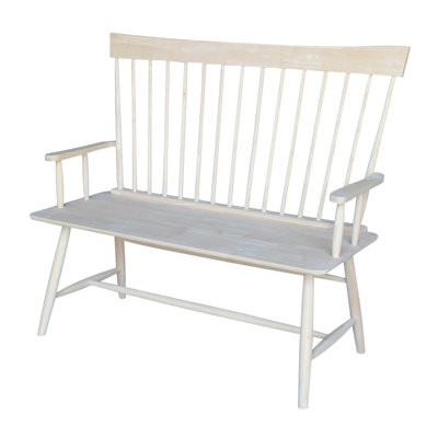 August Grove Shirah Wood Bench