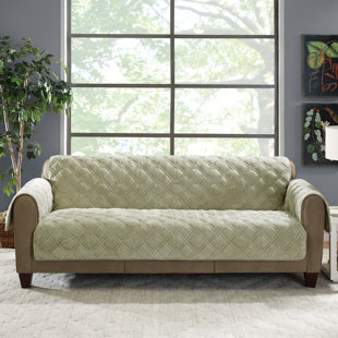 Green Sofa Slipcovers You Ll Love Wayfair Save To Idea Board