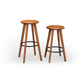 Spitzer Solid Wood 26-30 Seat Height Stool (Set of 2) by Corrigan Studio®