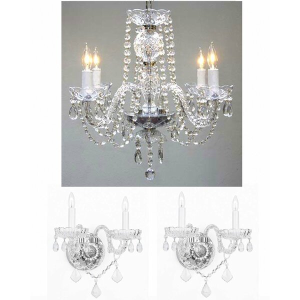 Chandelier With Matching Sconces