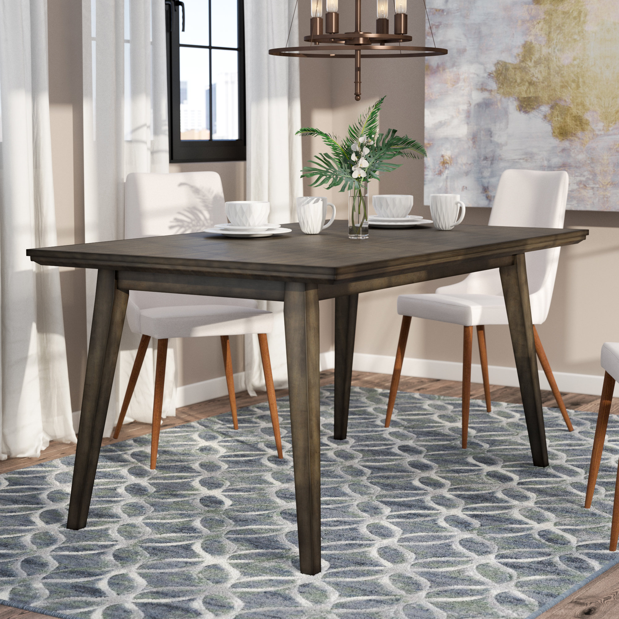 George Oliver Fifty Acres Dining Table Reviews Wayfair Co Uk