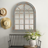 Farmhouse Rustic Window Pane Wall Mirrors Birch Lane