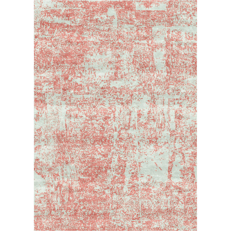 Bloomsbury Market Faunsdale Handloom Sage Green Contessa Pink Area Rug Wayfair