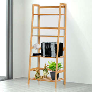 Metal Ladder Shelf Wayfair Co Uk Thanos Ladder Bookcase