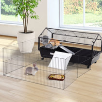 rolling guinea pig cage