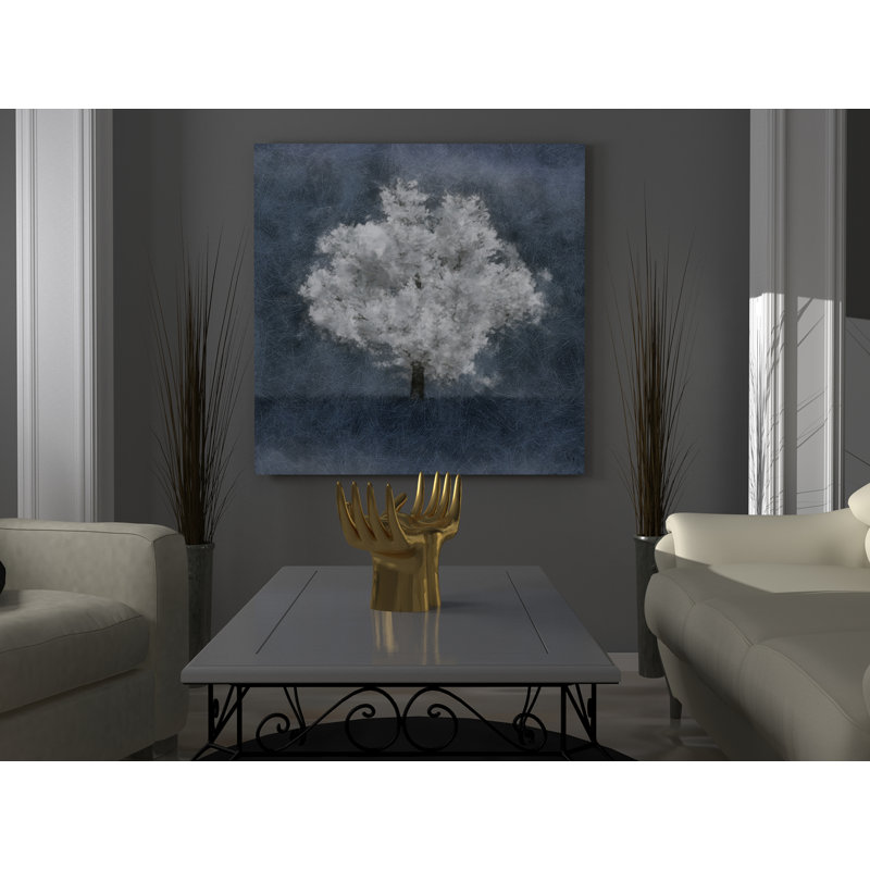 Winston Porter Absolutely One Framed In Blue Grayblue Gray White