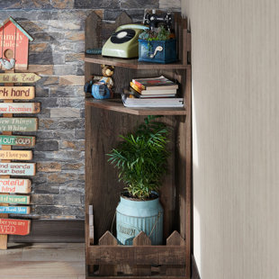 Foust Corner Bookcase by Gracie Oaks