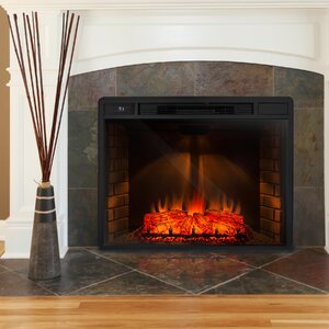 3D Logs Flame Electric Fireplace Insert