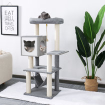 castle cat tree house