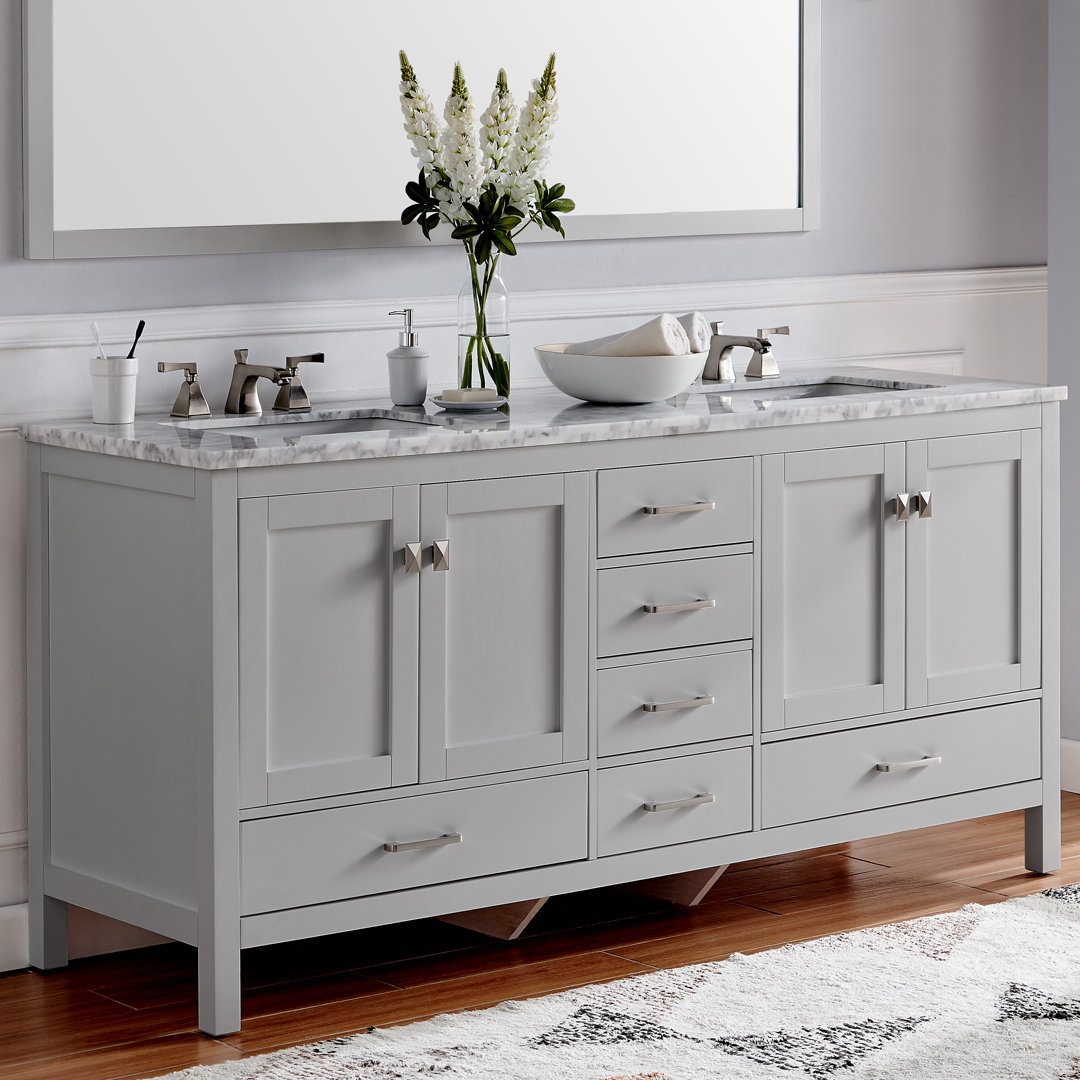 Eviva Aberdeen 60 Double Bathroom Vanity Set Reviews Perigold