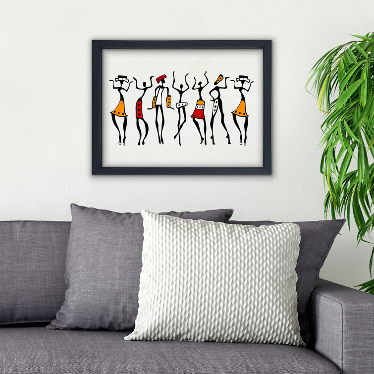 Latitude Vive Anonymous Picture Frame Drawing On Glass Wayfair Co Uk